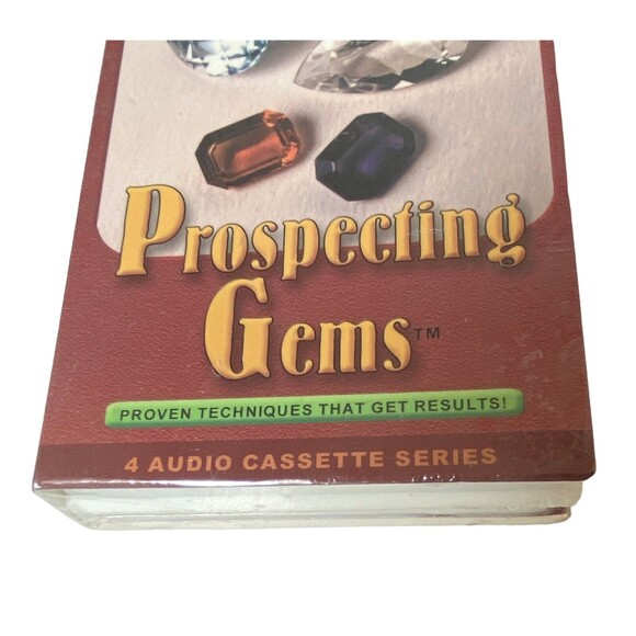 Factory Sealed ” Prospecting Gems” 4 Audio Cassette Series Pat Davis Tutorial - Picture 2 of 7